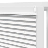 VidaXL Plisséjaloezie 110x125 cm wit - thumbnail