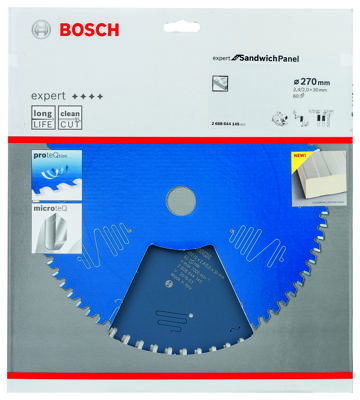 Bosch Accessories Expert for Sandwich Panel 2608644145 Cirkelzaagblad 270 x 30 x 2.0 mm Aantal tanden: 60 1 stuk(s)