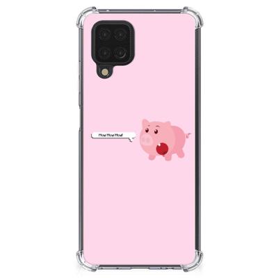 Samsung Galaxy A12 Stevig | Bumper Hoesje | Pig Mud Samsung Galaxy A12 Stevig | Bumper Hoesje | Pig Mud