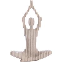 Ornament Zenna Taupe 28X17X41,5 Cm - thumbnail