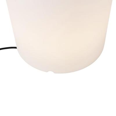 QAZQA Smart buiten vloerlamp bloempot wit IP65 incl. LED Wifi A60 - QAZQA Smart buiten vloerlamp bloempot wit IP65 incl. LED Wifi A60 -