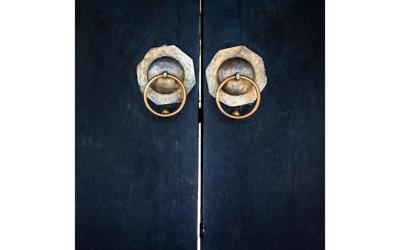 Goossens Schilderij Knock On My Door, 74 x 74 cm Goossens Schilderij Knock On My Door, 74 x 74 cm