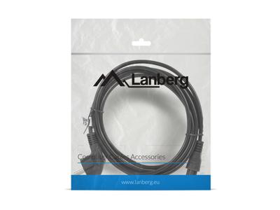 Voedingskabel Lanberg CA-C5CA-11CC-003-BK 3 m Zwart - thumbnail