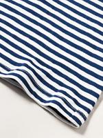 Bloesje met korte mouwen PETIT BATEAU blauw - thumbnail