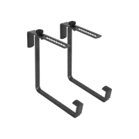 Elho Balkonhaak Barcelona Metaal Antraciet 2st - thumbnail