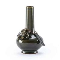 Brigitte Vaas 10x10x17cm groen - thumbnail