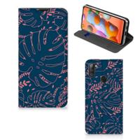 Samsung Galaxy M11 | A11 Smart Cover Palm Leaves - thumbnail