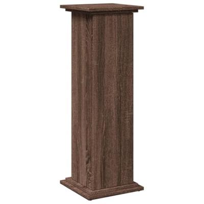 VidaXL Sokkel met opbergruimte 31x30x90 cm bewerkt hout bruin eiken