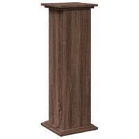 VidaXL Sokkel met opbergruimte 31x30x90 cm bewerkt hout bruin eiken - thumbnail