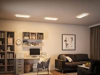 Paulmann 79925 P Atria Shine 22W 3000K 580x200mm ws Kst LED-plafondlamp LED LED 22 W Wit - thumbnail
