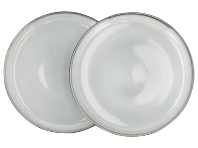 SILVERCREST Set van 2 borden, kommen of bekers (Bordenset, Beige) SILVERCREST Set van 2 borden, kommen of bekers (Bordenset, Beige)