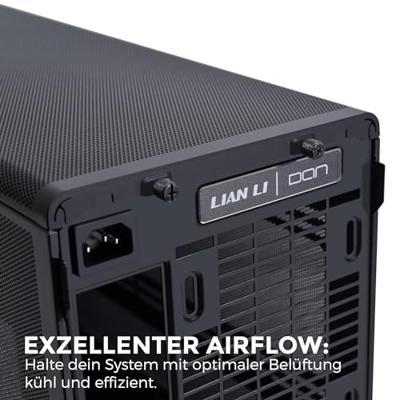 Lian Li DAN Cases A3 Micro-tower PC-behuizing Zwart