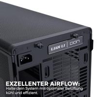 Lian Li DAN Cases A3 Micro-tower PC-behuizing Zwart - thumbnail