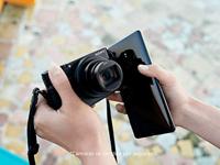 Sony Cyber-shot DSC-RX100M5A V Premium compacte digitale camera, 20,1 MP, zwart & Sony Lcj-Rxk Beschermhoes Voor Camera'S Uit De Rx100-Serie, Zwart - thumbnail