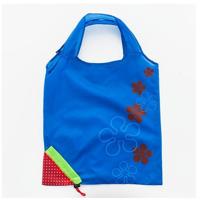 2 PC'S creatieve aardbei winkelen herbruikbare vouwen herbruikbare kruidenier Shopping Bag (DeepBlue) - thumbnail
