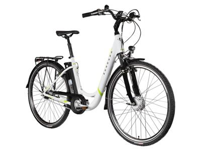 Zündapp Elektrische fiets City Z517 700c (wit groen)