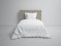 Heckett & Lane Heckett & Lane Diamante Dekbedovertrek 140 White - thumbnail