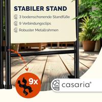 Monzana Kamerscherm - 180cm - x - 163cm - Creme - thumbnail