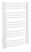 Handdoekradiator Sapho Egeon Gebogen 59.5x81.8 cm Wit - thumbnail