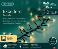 Excel twinkel 960LED 15M Champagne - thumbnail