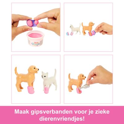 Barbie - Barbie Dierenkliniek Speelset - Pop en Accessoires - Barbie - JFX93