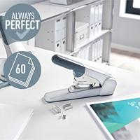 Leitz 5552 55520084 Platte nietmachine Zwart, Zilver Nietcapaciteit: 60 vel (80 g/m²) - thumbnail