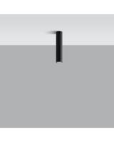 Plafondlamp LAGOS 30 zwart - thumbnail