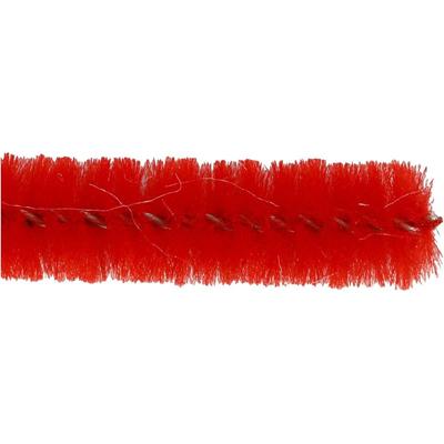 Creativ Company Chenille rood 30cm, 50st. Creativ Company Chenille rood 30cm, 50st.
