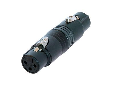 Neutrik NA 3 FF-B XLR-F<>XLR connector