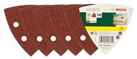 Bosch Accessories 25-teiliges Schleifblatt-Set für Deltaschleifer, Körnung 40 2607019487 Schuurblad Met klittenband, Geperforeerd Korrelgrootte (num) 40 - thumbnail