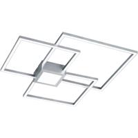 Trio Vierkante plafondlampHydra 65cm grijs - 676210407 - thumbnail