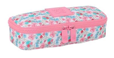 Schoolpennenzak Moos Flores Multicolour 22 x 5 x 8 cm