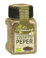 Its Amazing Zwarte Peper Fijn Gemalen 37gr - thumbnail