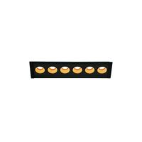 SLV 1005415 MILANDOS 6 LED-inbouwlamp LED vast ingebouwd Zwart - thumbnail
