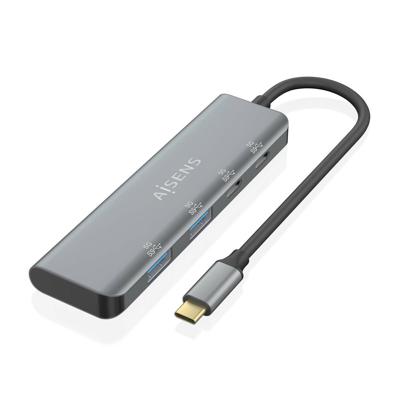Aisens USB-hub, A109-0763, grijs, 1 stuk