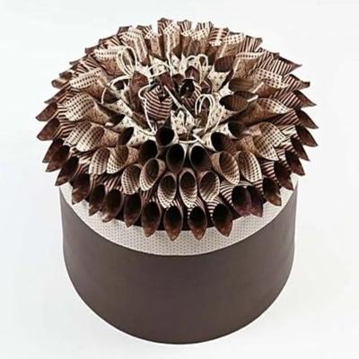 Creativ Company Ronde hoedendozen, h: 8+10+13+15+19 cm, d 16,5+18,5+24+28,5+35,5 cm, 5 stuk/ 1 set