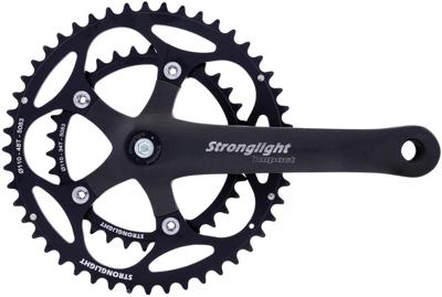 STRONGLIGHT crankstel "impact compact" crankset strongl.impact compact 34/48t 170mm STRONGLIGHT crankstel "impact compact" crankset strongl.impact compact 34/48t 170mm
