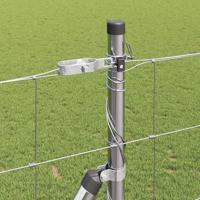 Weidehekwerk Zilver 25 x 1.4 m Gegalvaniseerd staal - thumbnail