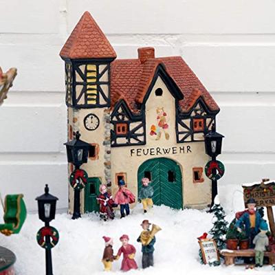 Wurm Lichthaus "Fire Department" van porselein, Kleurrijk (B/H/D) 16x22x10cm Wurm Lichthaus "Fire Department" van porselein, Kleurrijk (B/H/D) 16x22x10cm