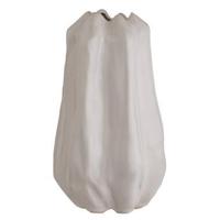 Vaas Fleurie - off-white - stoneware - 34,8x19,5x19 cm - thumbnail