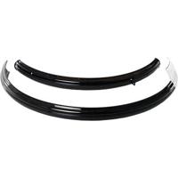 Falkx Spatborden set omafiets staal 28 inch zwart - thumbnail