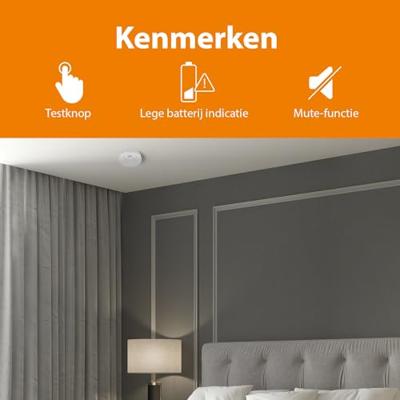 Smartwares RM520 Rookmelder Incl. batterij (10 jaar) werkt op batterijen Smartwares RM520 Rookmelder Incl. batterij (10 jaar) werkt op batterijen