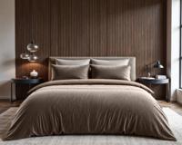 Sleeptime Velvet Cartier Taupe 140 x 220 cm - thumbnail