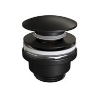 Klikwaste Brauer Afvoerplug Messing Binnenwerk 5/4 Mat Zwart Brauer - thumbnail