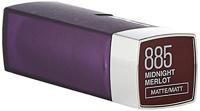 Maybelline Color Sensational Lipstick The Plums - 885 Midnight Merlot - Plum, Paars - Glanzende Lippenstift - thumbnail
