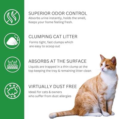 Almo Nature Natural Soft Texture plantaardige kattenbakvulling 2 x 4,54 kg - thumbnail