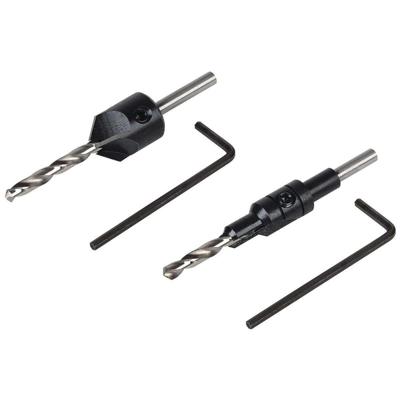 Wolfcraft Voorboor | Met verzinkboor | Ø3,2-12mm | 1 stuk - 2498000