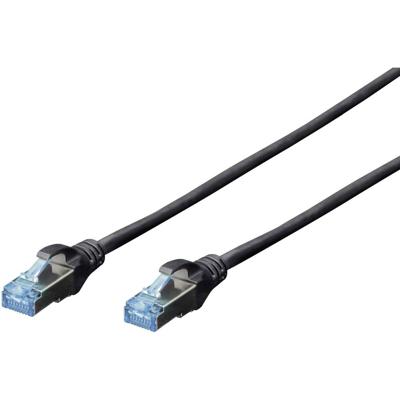 Digitus DK-1522-030/BL RJ45 Netwerkkabel, patchkabel CAT 5e F/UTP 3.00 m Zwart Verdraaide paren 1 stuk(s) Digitus DK-1522-030/BL RJ45 Netwerkkabel, patchkabel CAT 5e F/UTP 3.00 m Zwart Verdraaide paren 1 stuk(s)