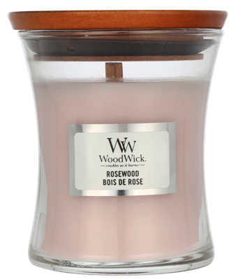 WoodWick rosewood mini candle