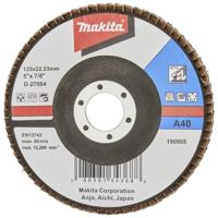 Makita Accessoires Lamellenschuurschijf 125mm A40 - D-27084 D-27084 - thumbnail